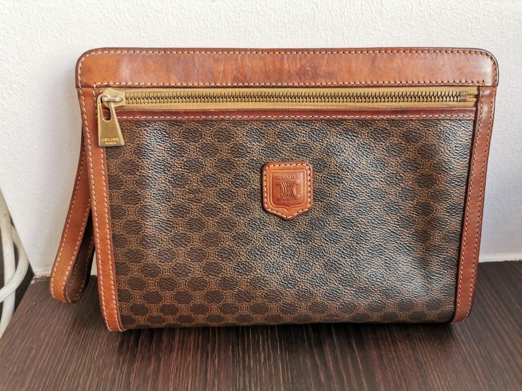 Celine triomphe clutch Luxury Bags Wallets on Carousell