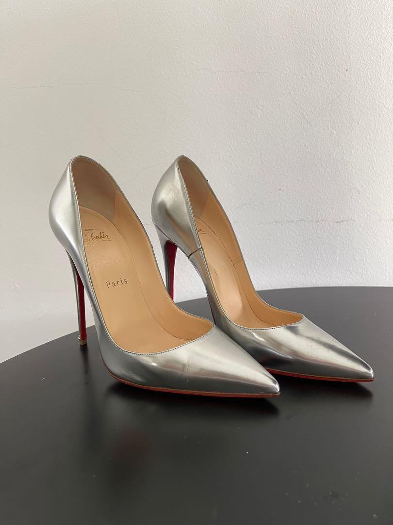 Silver so kate louboutin discount
