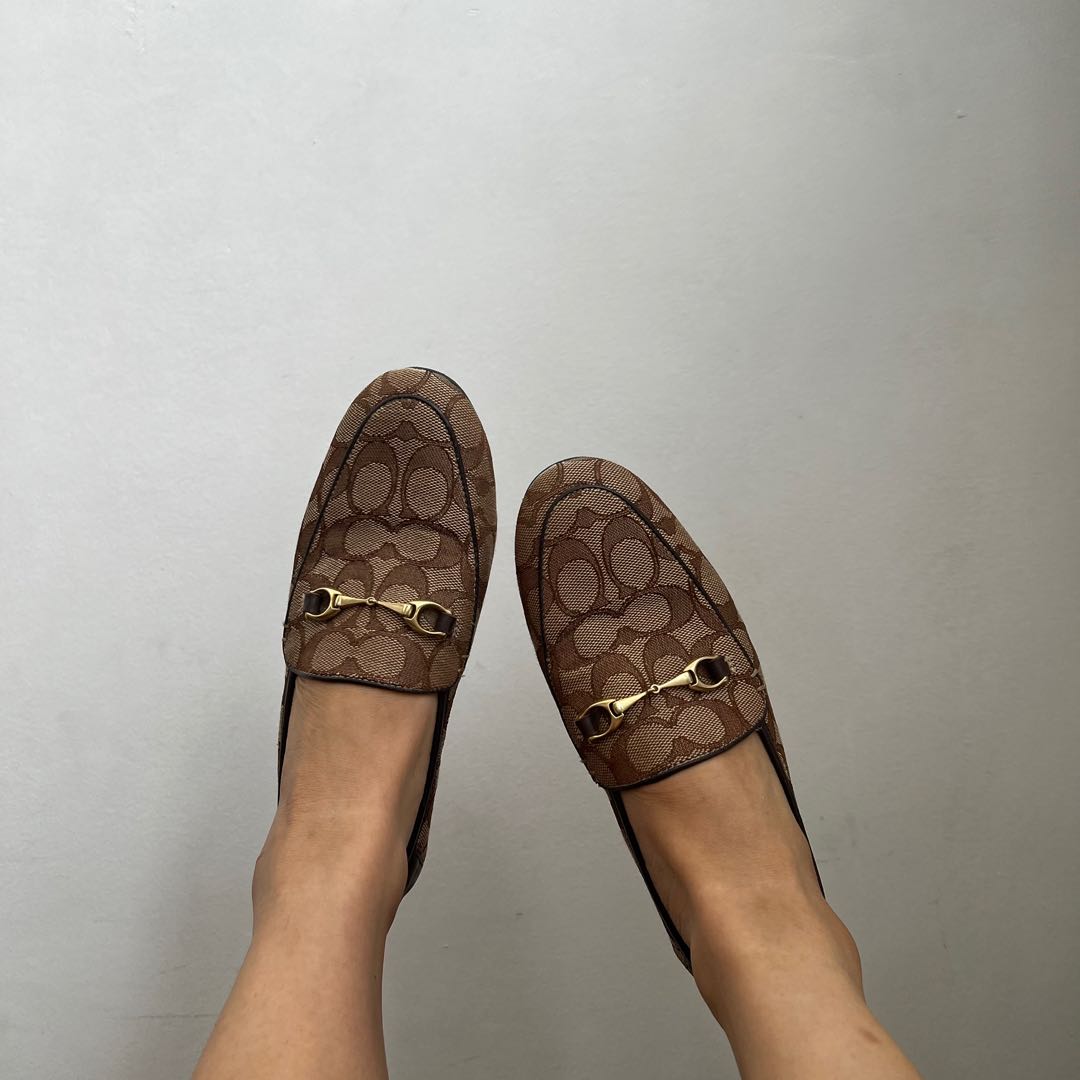 Coach Haley Loafer, Women's Fashion, Footwear, Loafers on Carousell
