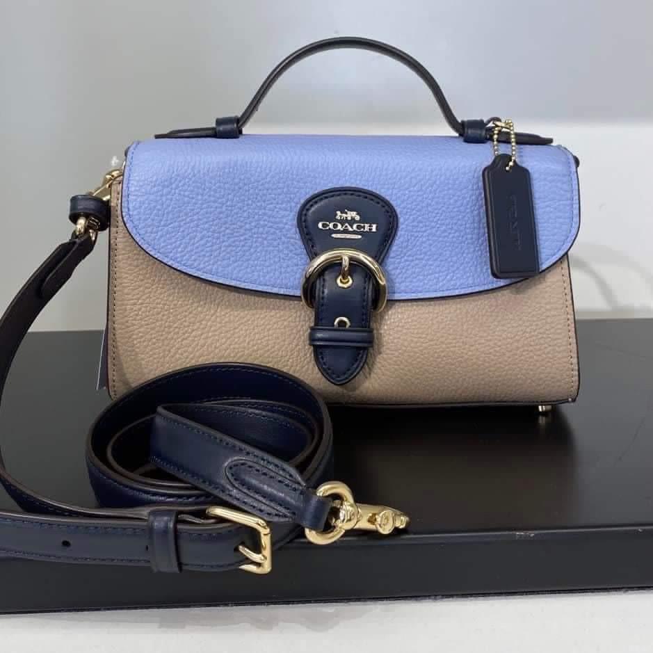 Coach Kleo Top Handle in Colorblock (Category: Luxury Bags & Wallets) located in Quezon City. Submitted by bagsboutiqueph (Listing ID 1163420630, Image 1). Description: LAST PRICE POSTED. LIMITED STOCKS ONLY. NEW ARRIVAL BRANDNEW WITH INCLUSIONS. ACTUAL AND DETAILED PHOTOS POSTED. OTHER PHOTOS WILL BE SEND DURING PURCHASE AND FOR SURE BUYERS ONLY. WHEN IN DOUBT, DO NOT ORDER. THANK YOU..