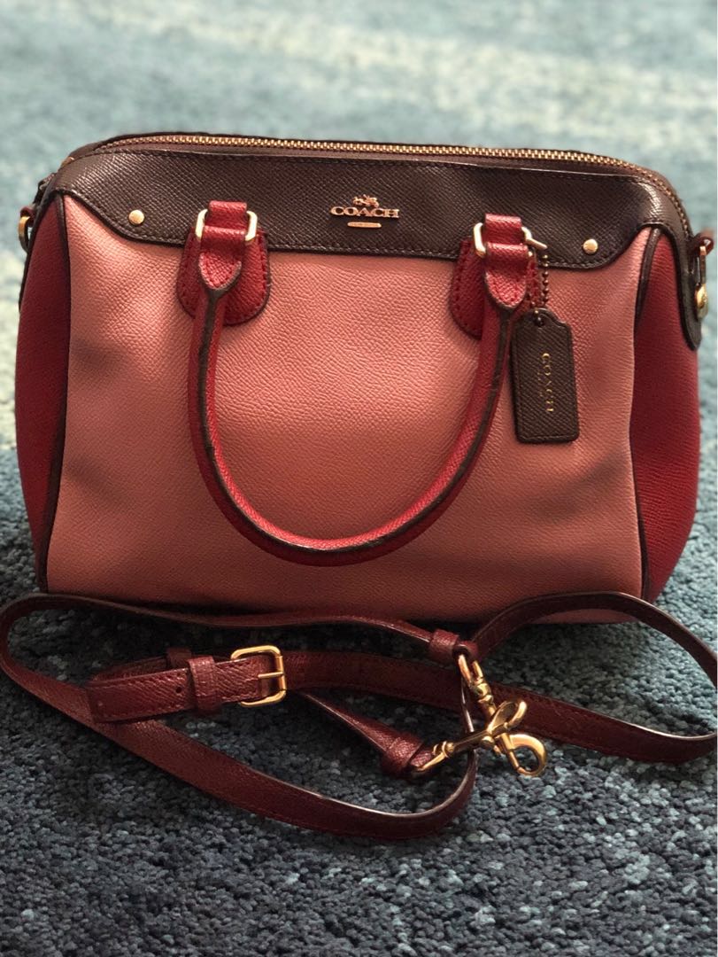 Coach mini on sale bennett colorblock