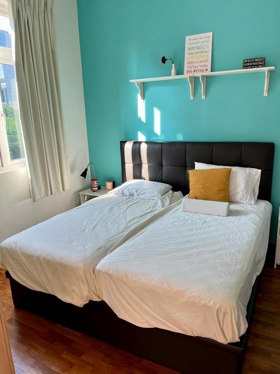 Courts King Koil Hydraulic Storage Bed ( Two Single joined together