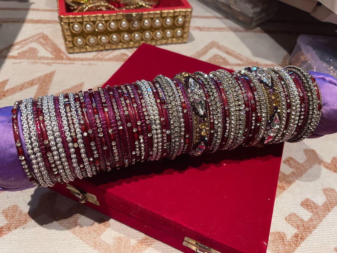Delhi Wedding Party Bangles Women s Fashion Jewelry