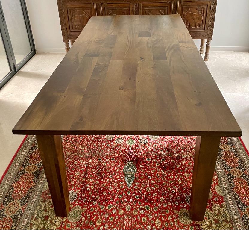Dining table by Crate & Barrell, Furniture & Home Living, Furniture