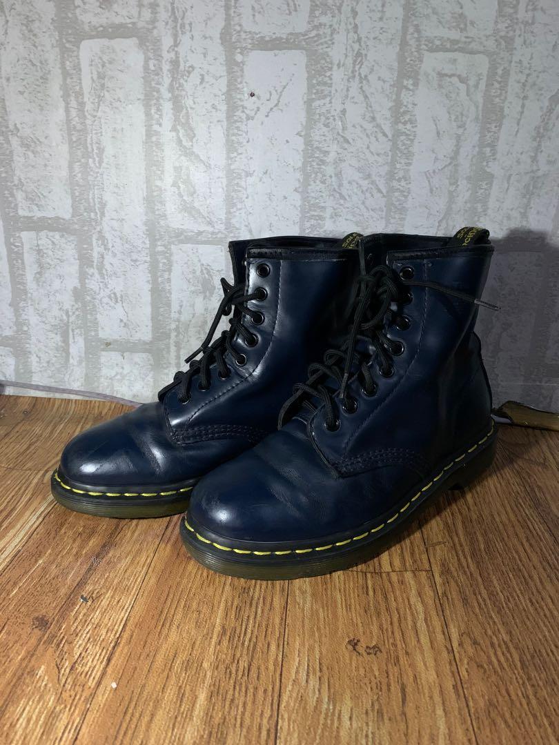 Stivali Donna/Uomo | 1460 Smooth Navy Smooth | Dr. Martens ⋆ Meta Comune