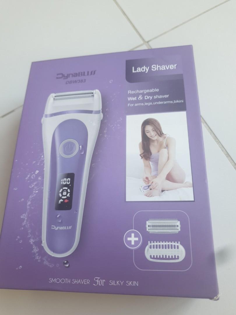 Electric Razor For Women Dynabliss Lady Shaver Bikini Trimmer Wet And Dryrechargeable Hair 4711