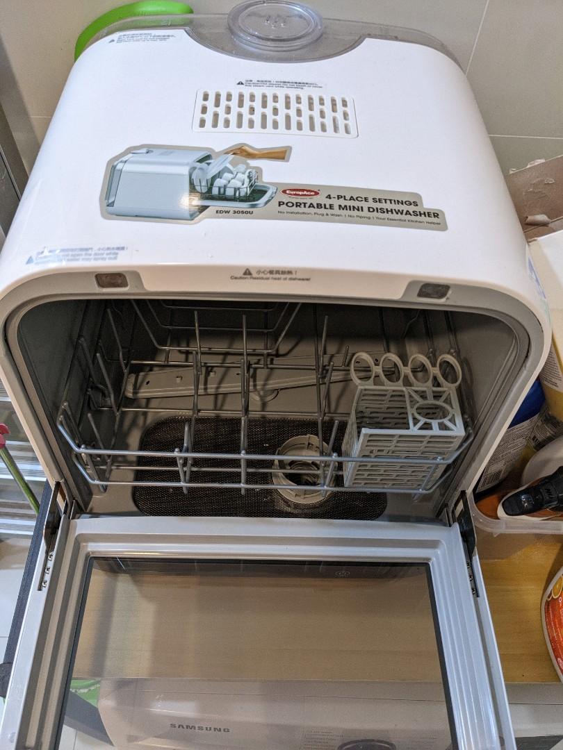 Europace Portable Dishwasher, TV & Home Appliances, Kitchen Appliances