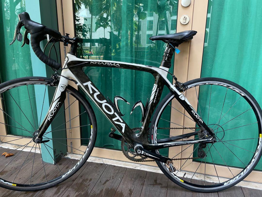 Excellent Road bike - Kuota Kharma K12 - carbon fiber, Sports Equipment,  Bicycles \u0026 Parts, Bicycles on Carousell