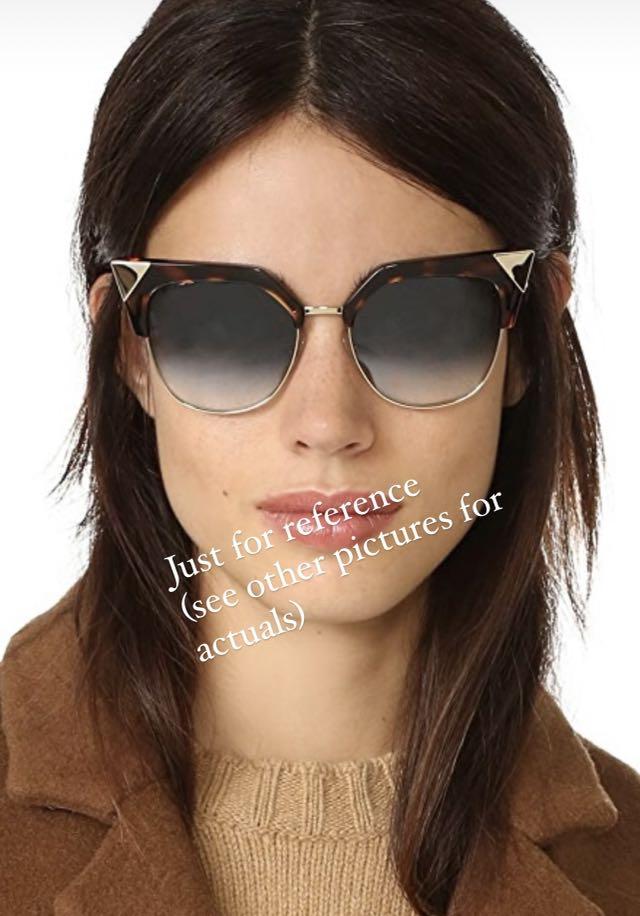 Fendi iridia cheap sunglasses black