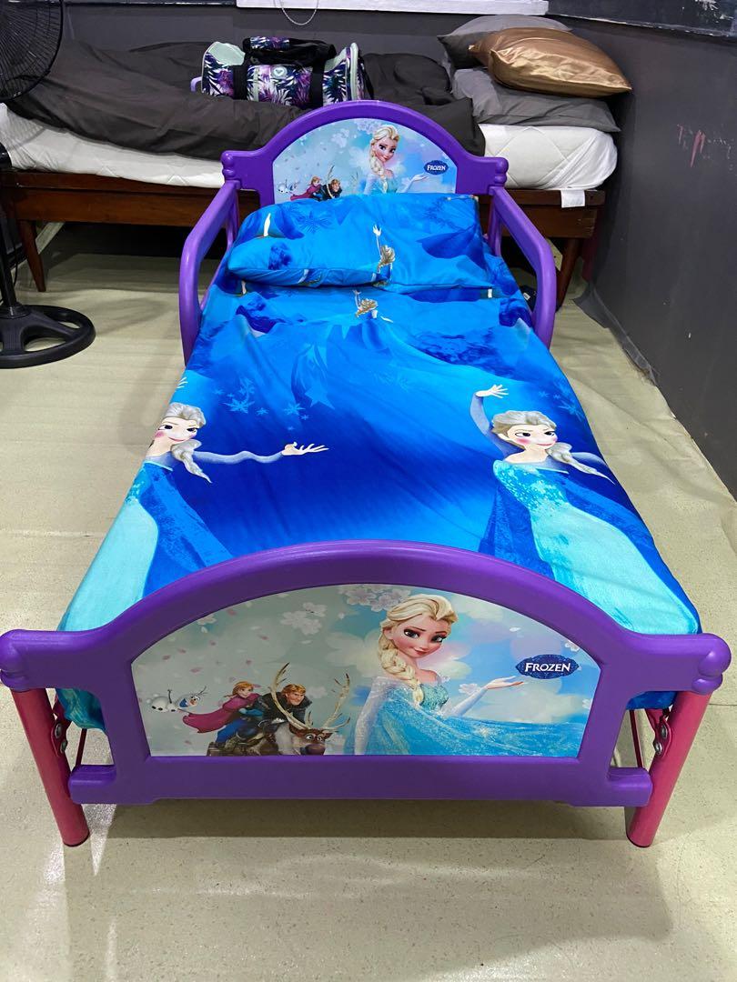Frozen (Queen Elsa Bed) with foam and pillow, Babies & Kids, Baby