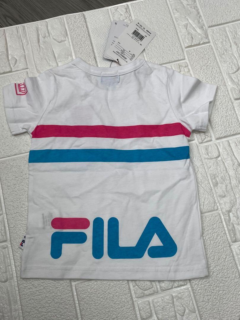 Fila x Babydoll Doraemon tee