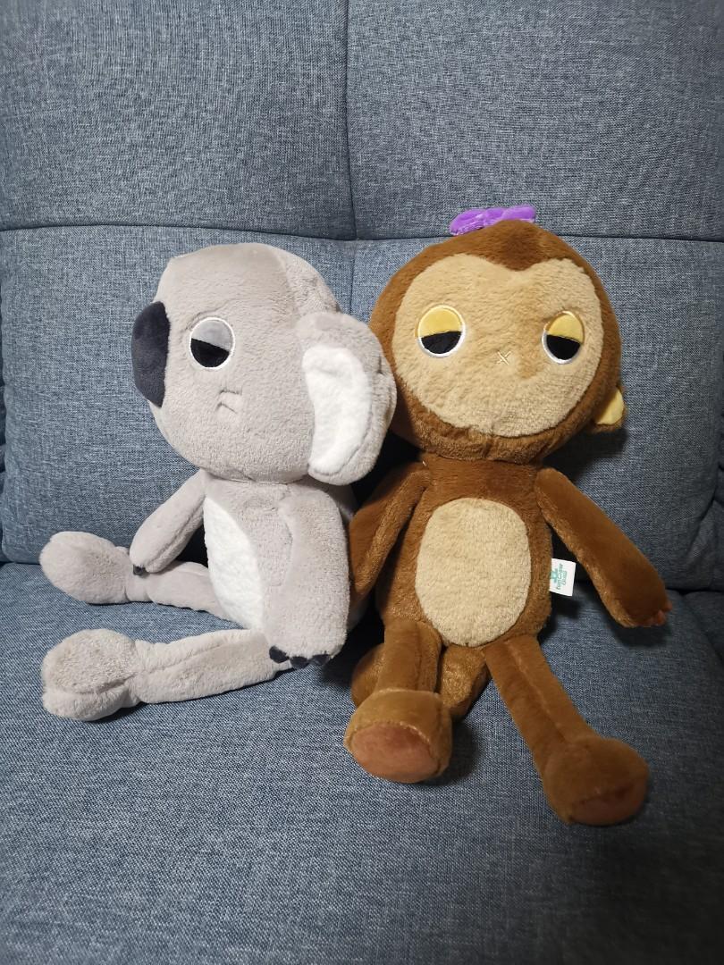 grey monkey teddy