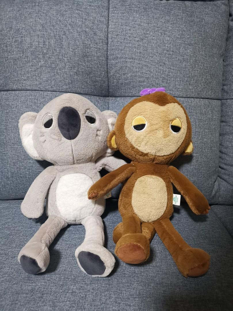 grey monkey teddy