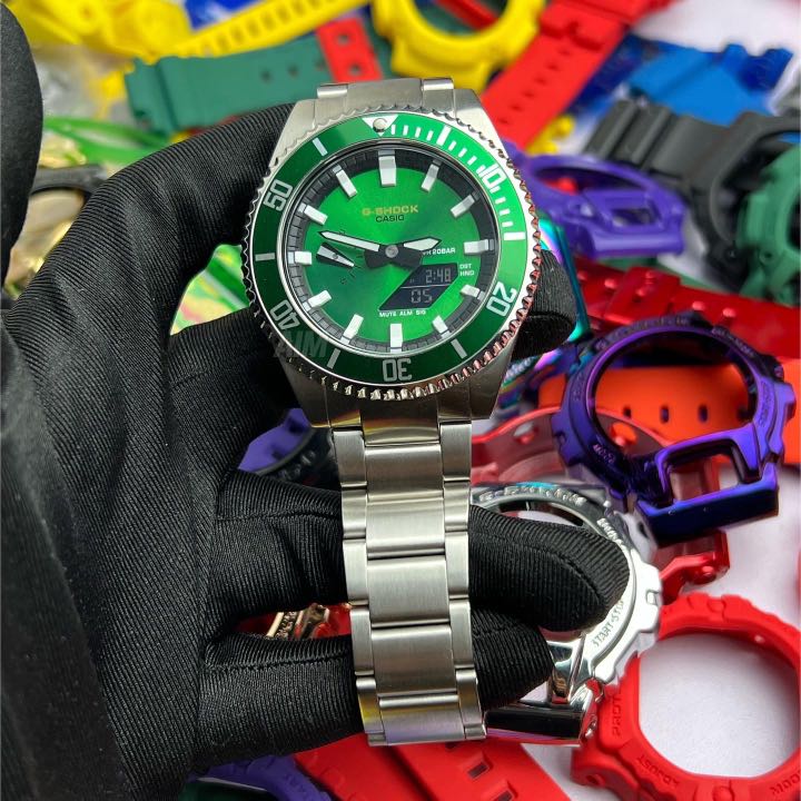 Casio rolex look best sale alike
