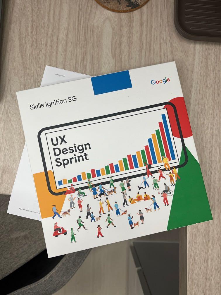 Google skills ignition UX design sprint board game, Hobbies & Toys
