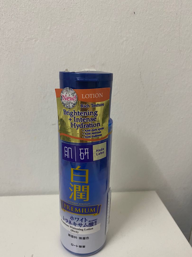Hada Labo premium whitening lotion rich, Beauty & Personal Care, Face