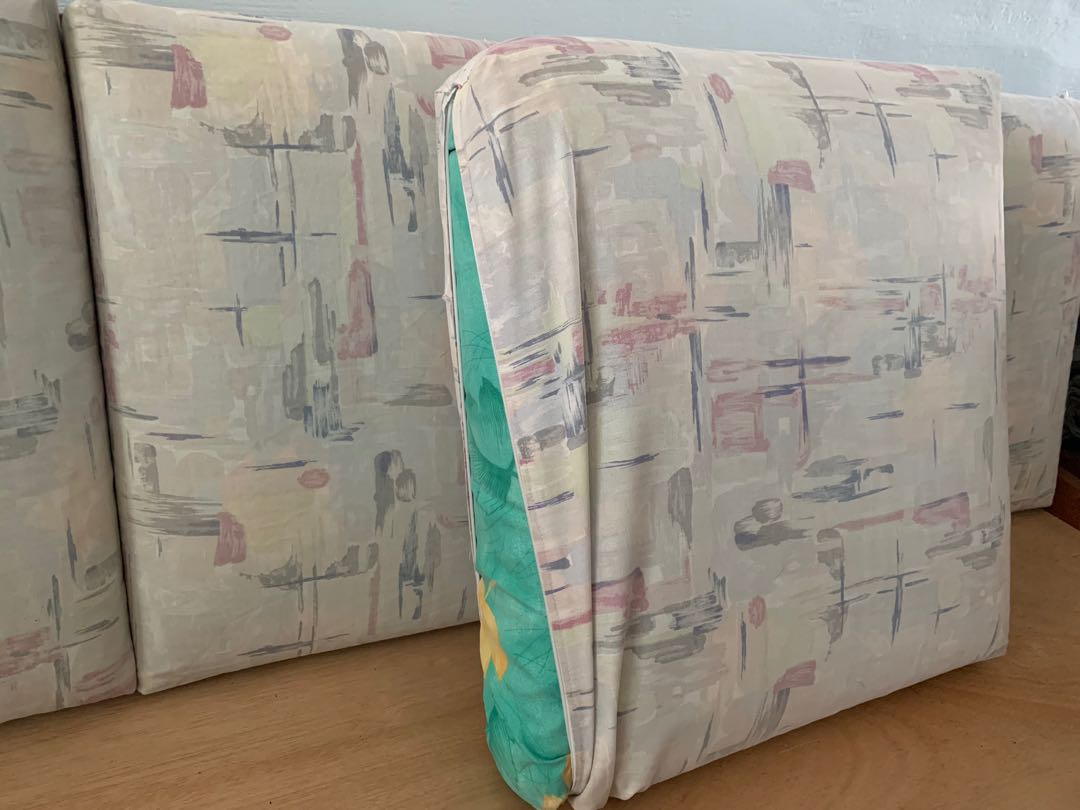 Hard Cushions x 4, Furniture & Home Living, Furniture, Bed Frames