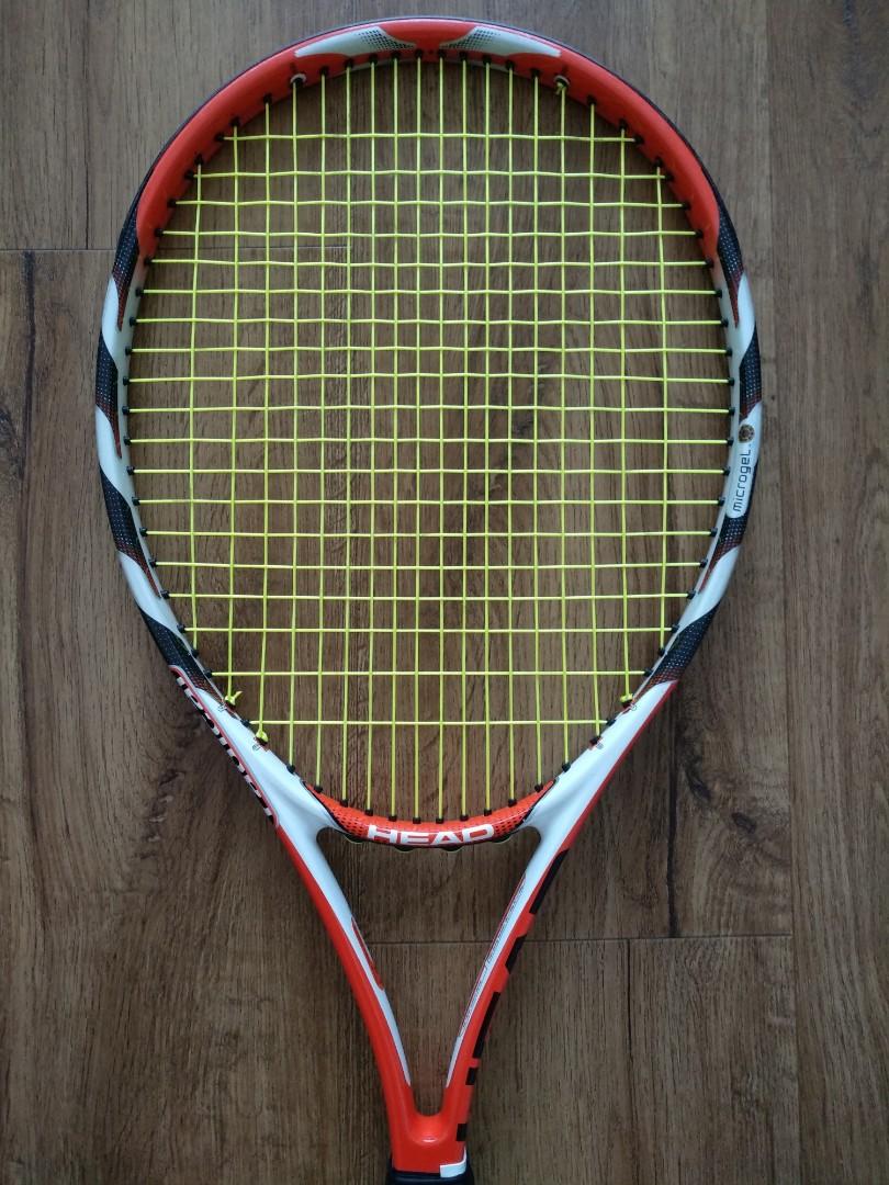 Head Microgel Radical Oversize Tennis Racket, Sports Equipment, Sports