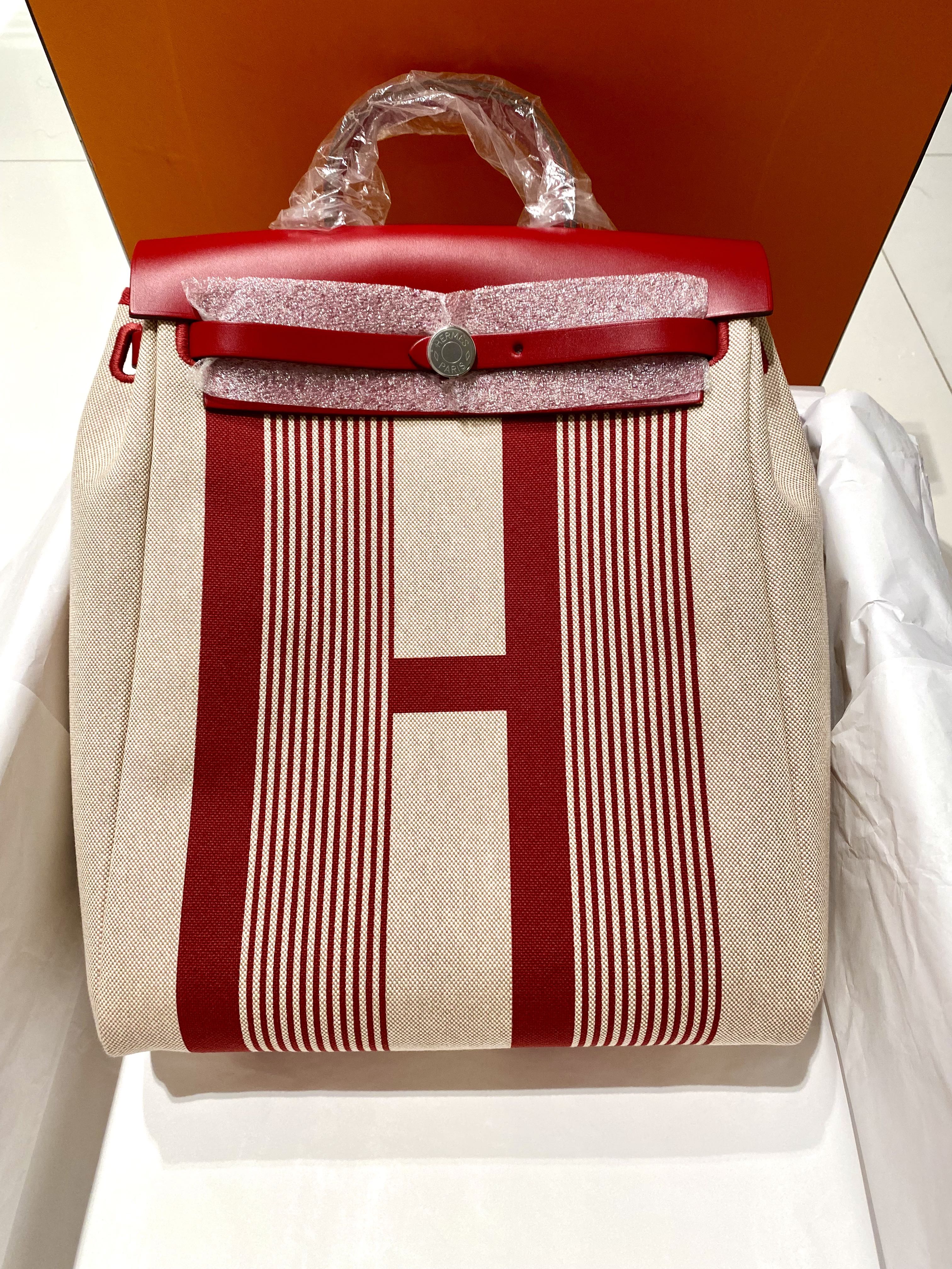 Hermes Black Herbag A Dos Zip Retourne Backpack – I MISS YOU VINTAGE