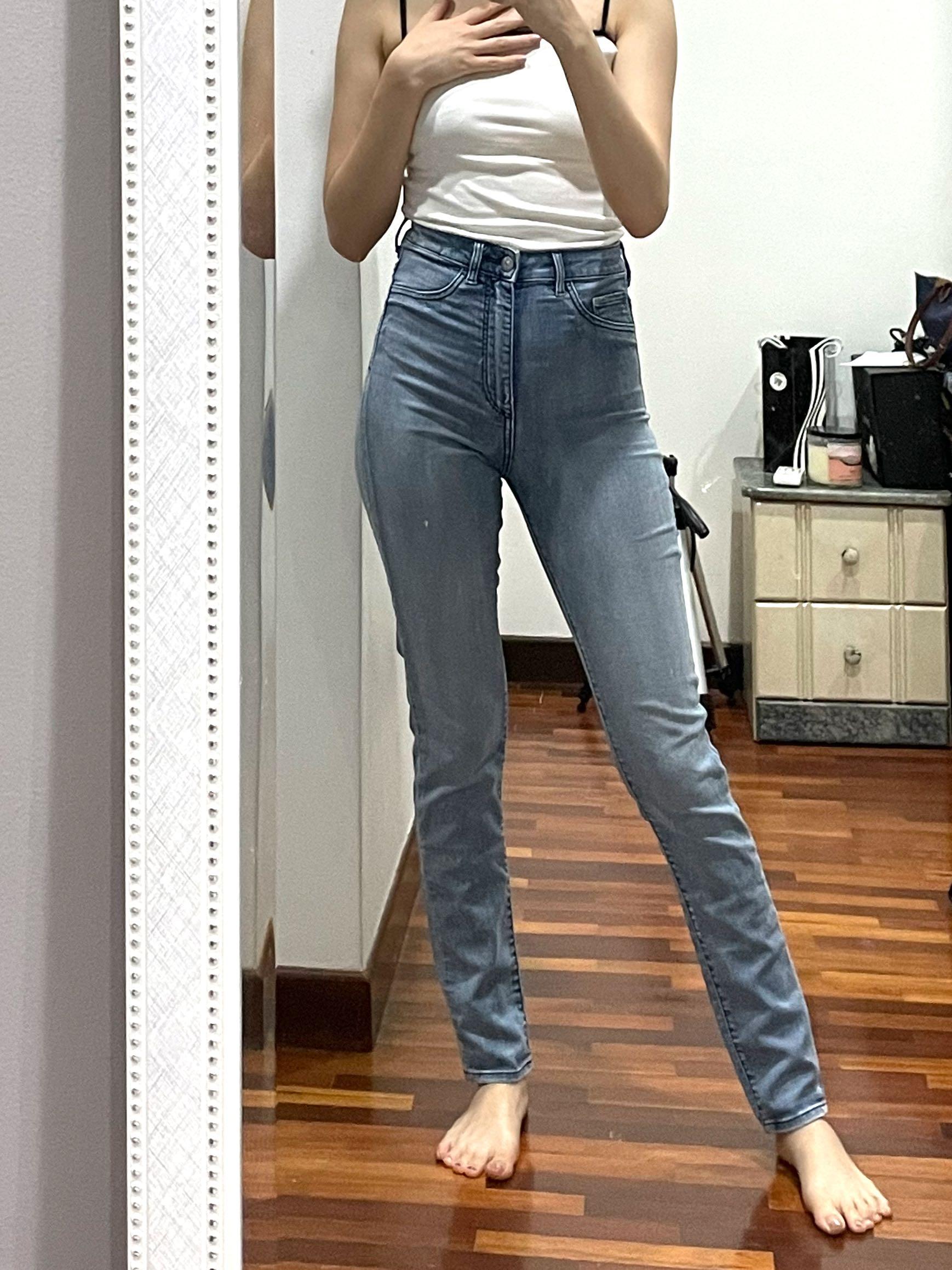 H&m high deals waist jeggings