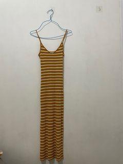 H&M Long Striped Dress