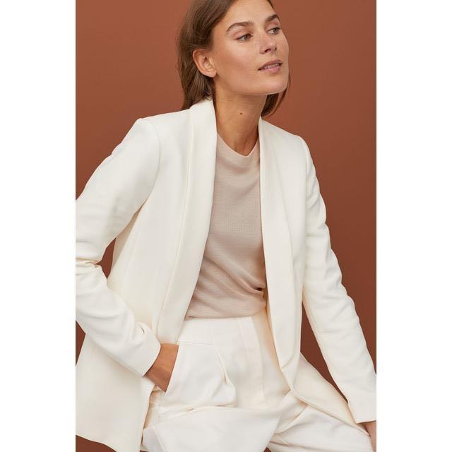H&m white hotsell blazer womens