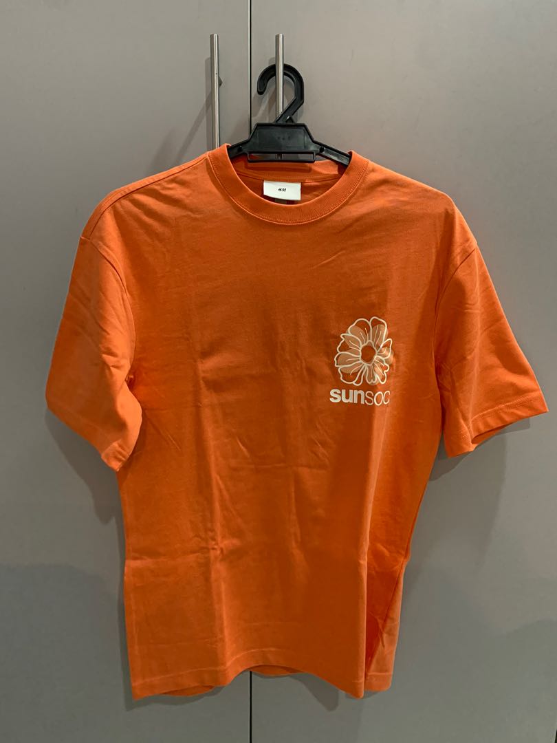 Orange shop shirt h&m