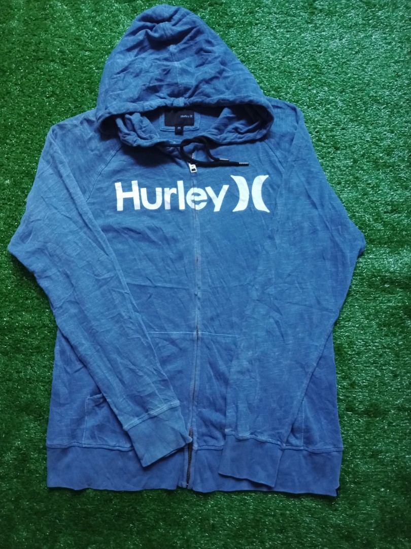 green hurley hoodie
