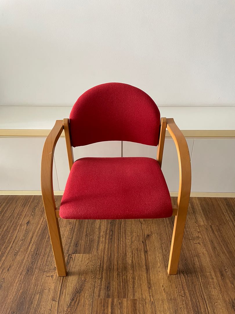 Ikea Chairs with Armrests Very comfortable 6 pcs, Furniture & Home