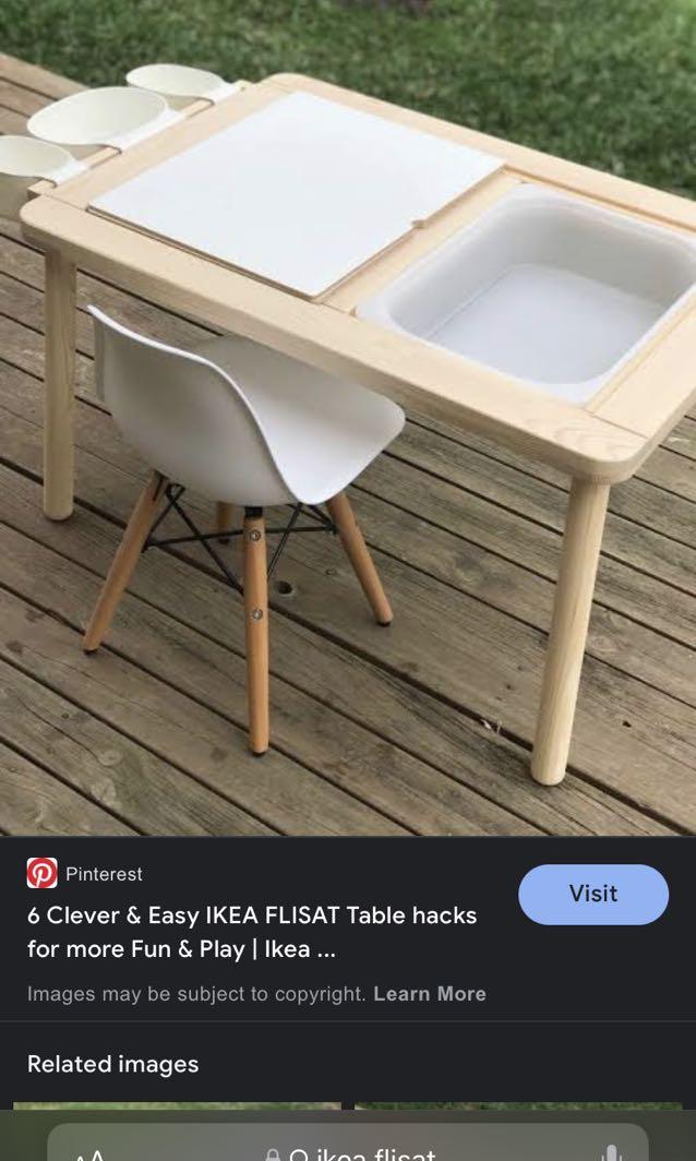 Ikea Flisat Table, Babies & Kids, Baby Nursery & Kids Furniture, Kids
