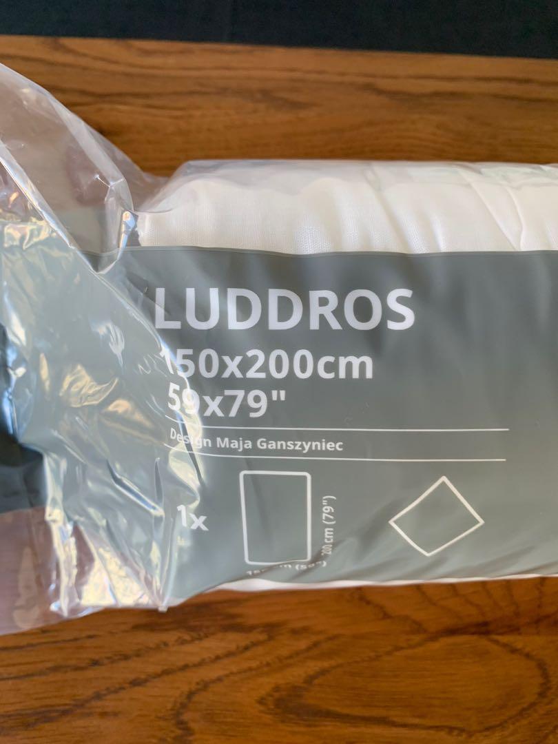 LUDDROS Mattress protector, Queen - IKEA