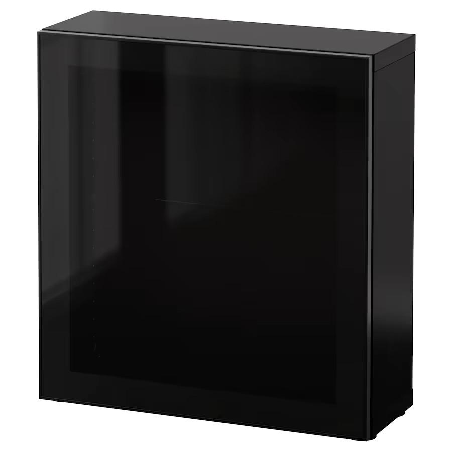 Ikea Shelf unit with glass door, Furniture & Home Living, Furniture