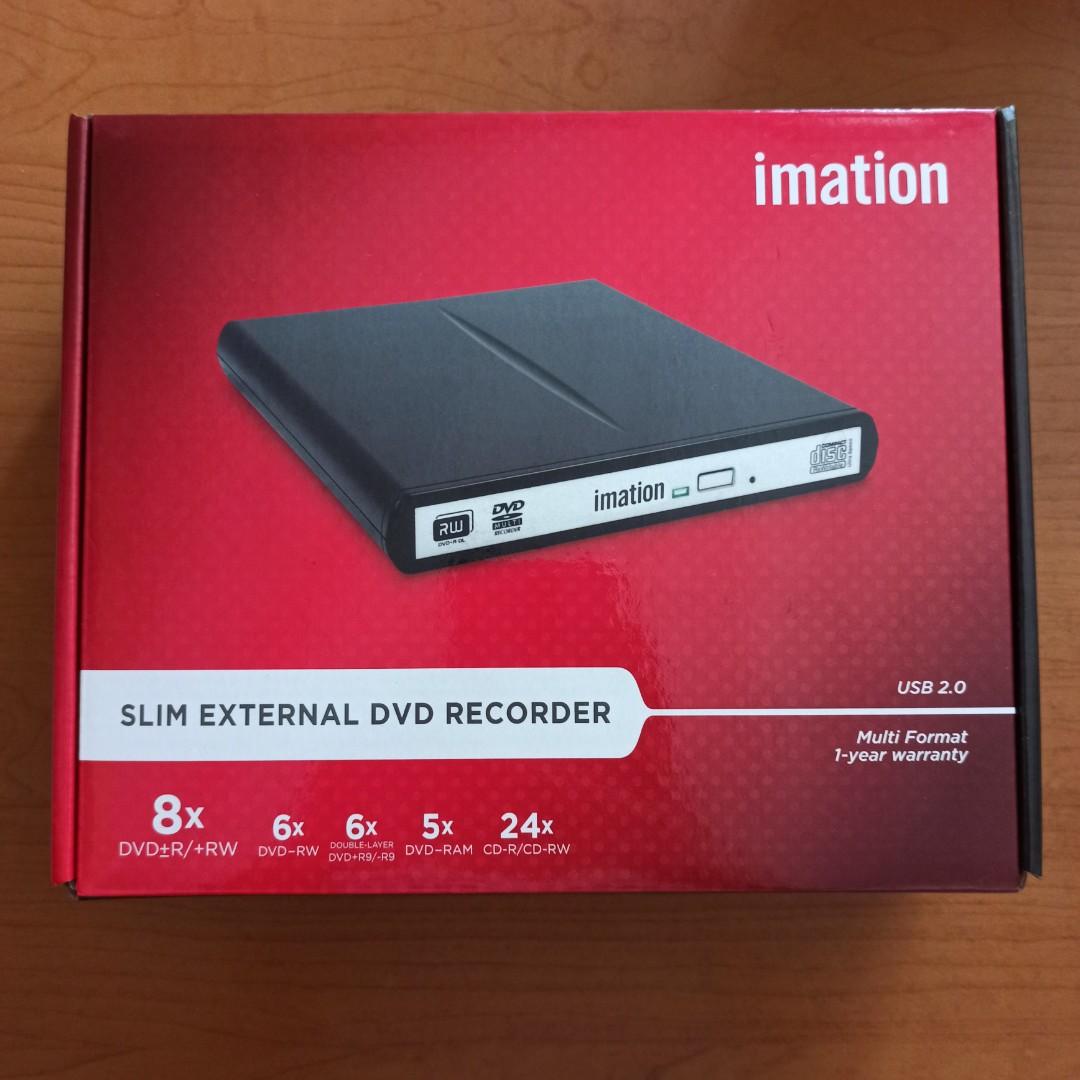 Imation slim external DVD recorder, Computers & Tech, Parts & Accessories, Other Accessories on