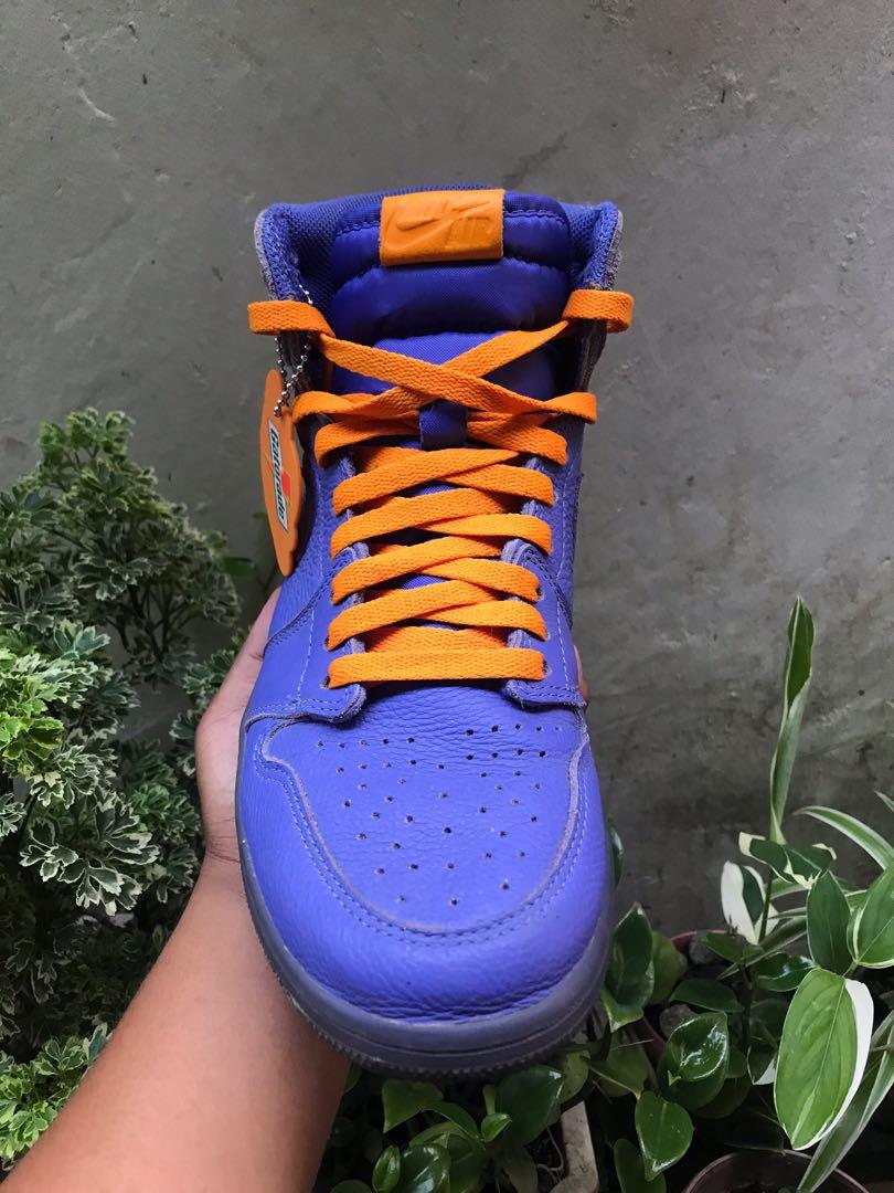 Gatorade shop jordans purple