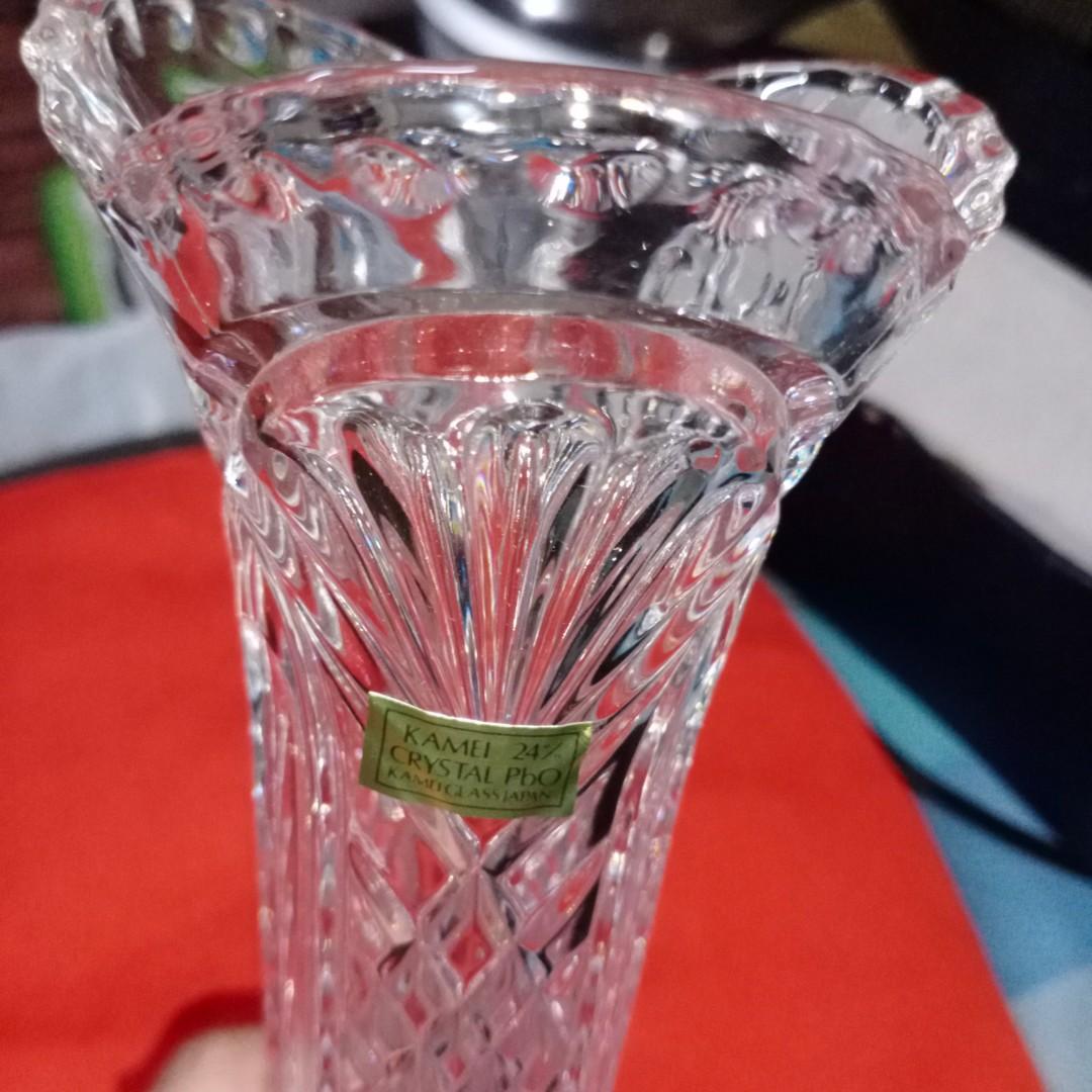 Crystal 24 KAMEI GLASS JAPAN アダリアグラス www.karlapineda.com.sv