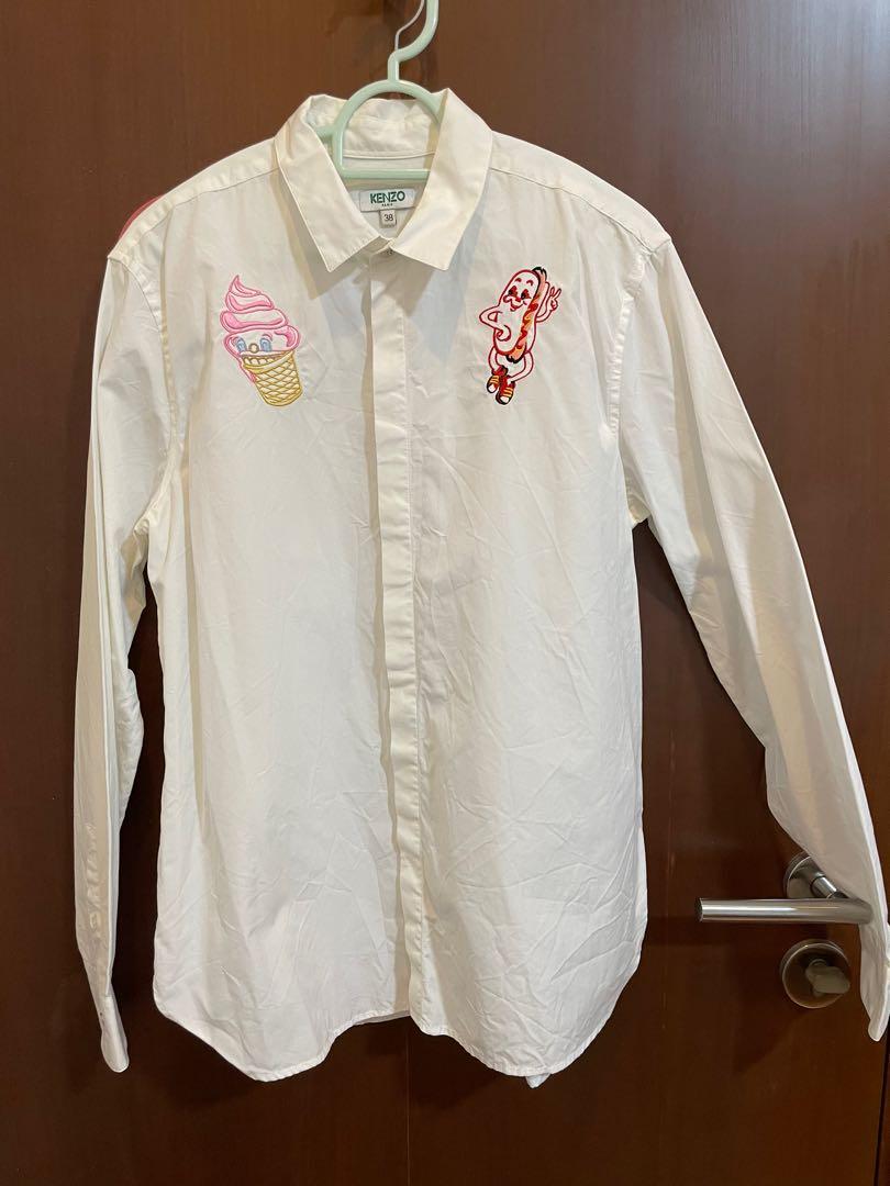 kenzo button shirt
