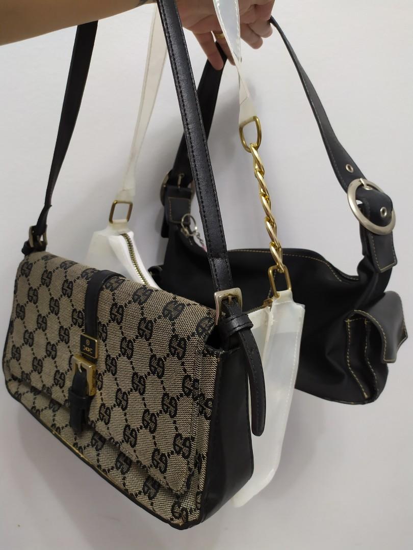 Gucci wide strap on sale bag