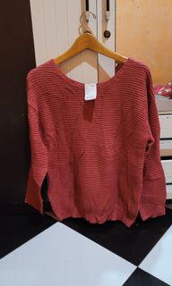 Knitwear teracota
