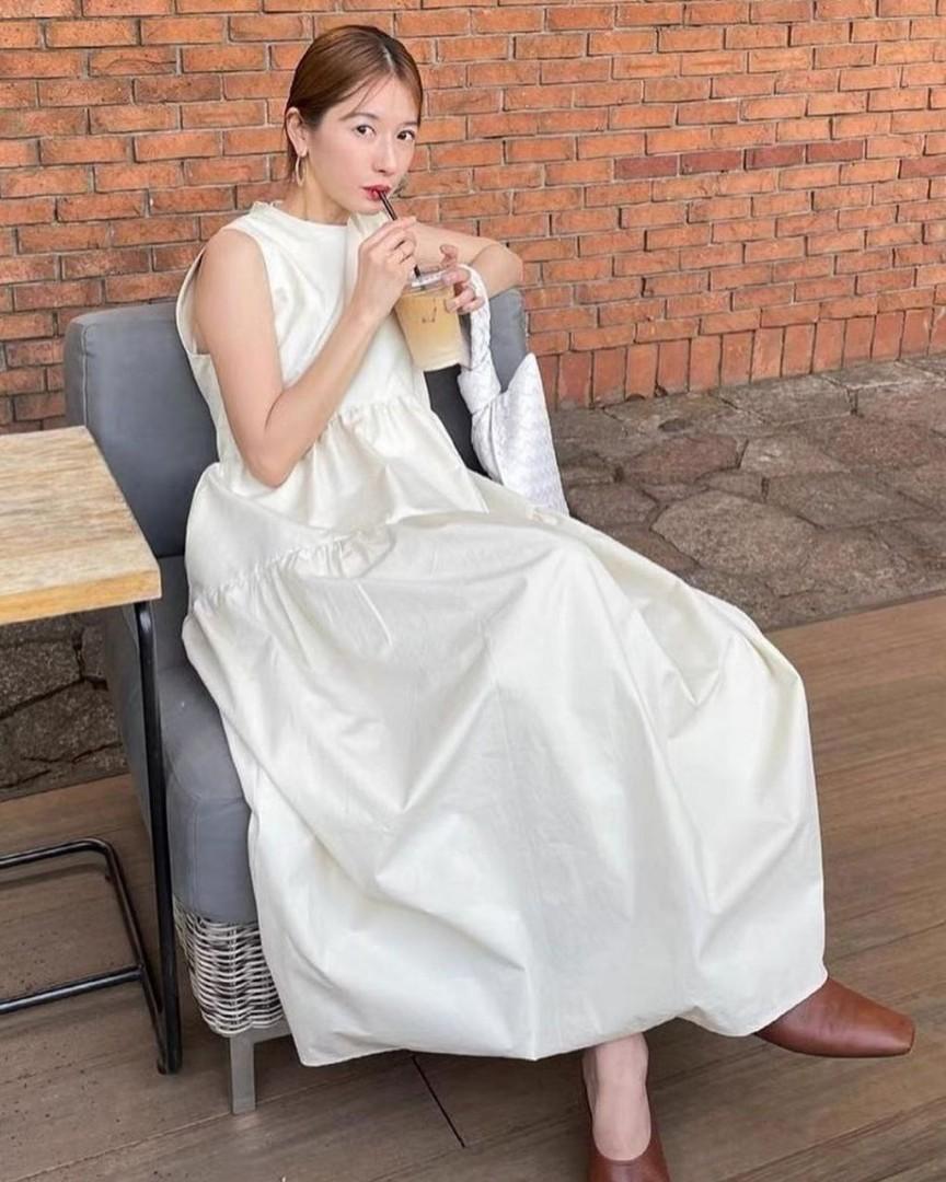 korean oversize dress Plus Size Korean Mock 2 Piece Dress Pluspreorder