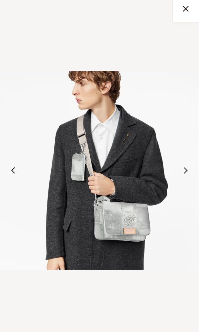 louis vuitton lv trio messenger new grey