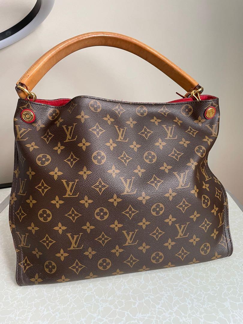 LV Gaia leather bag Women s Fashion Bags Wallets Shoulder