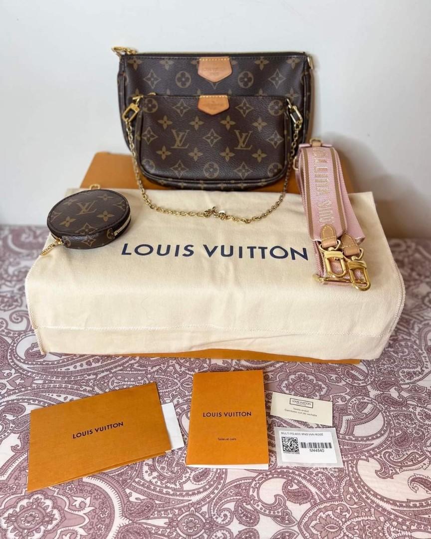 PRE-ORDER LV Multi Pochette Accessoires (Category: Luxury Bags & Wallets) located in Caloocan City. Submitted by maiyasluxurybagshoppe (Listing ID 1163463399, Image 1). Description: ⭕️LV Multi Pochette Accessoires 99K Almost New.
