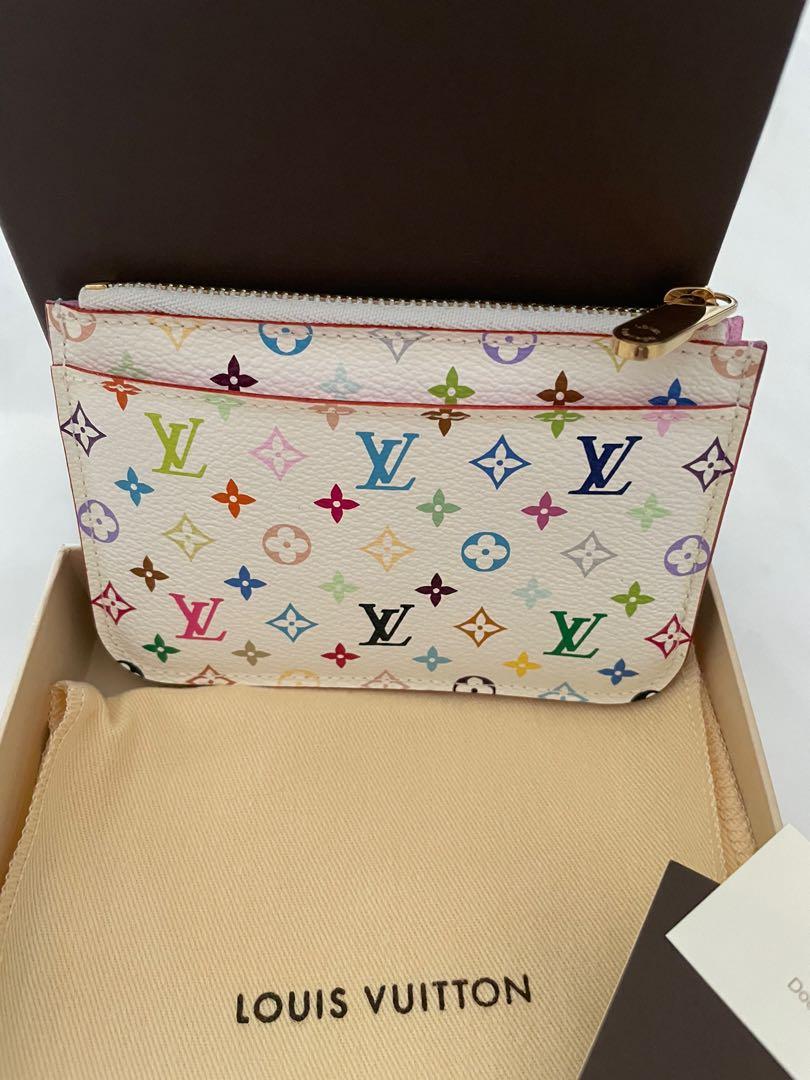 Rainbow louis vuitton key pouch outlet
