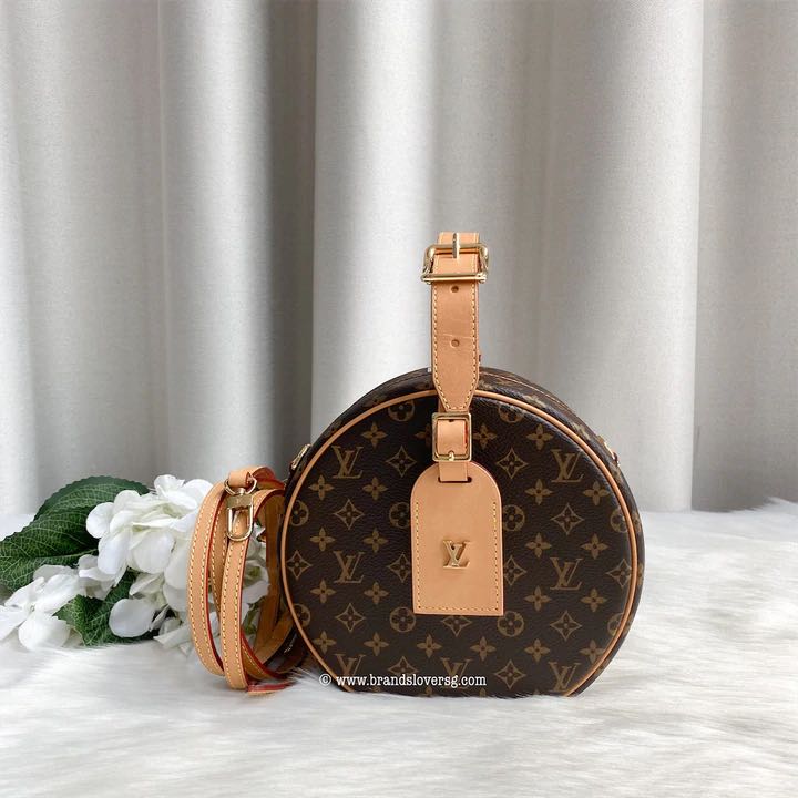 LV Mini Petite Boite Round Bag, Luxury, Bags & Wallets on Carousell