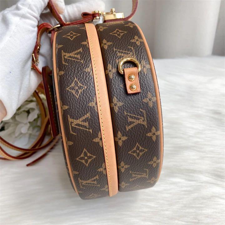 Louis Vuitton Monogram Canvas Petite Boite Chapeau Box Bag