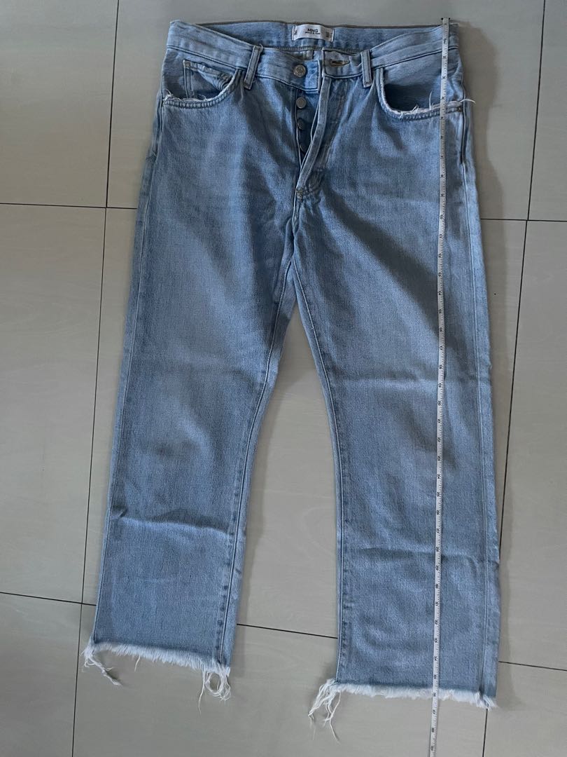 Mango Denim Jeans (US 4 Waistline 32 