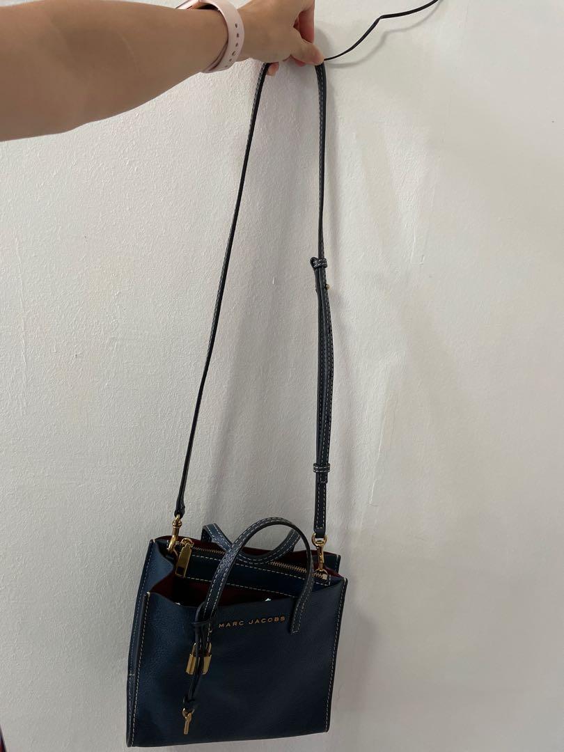 Marc jacobs navy discount handbag
