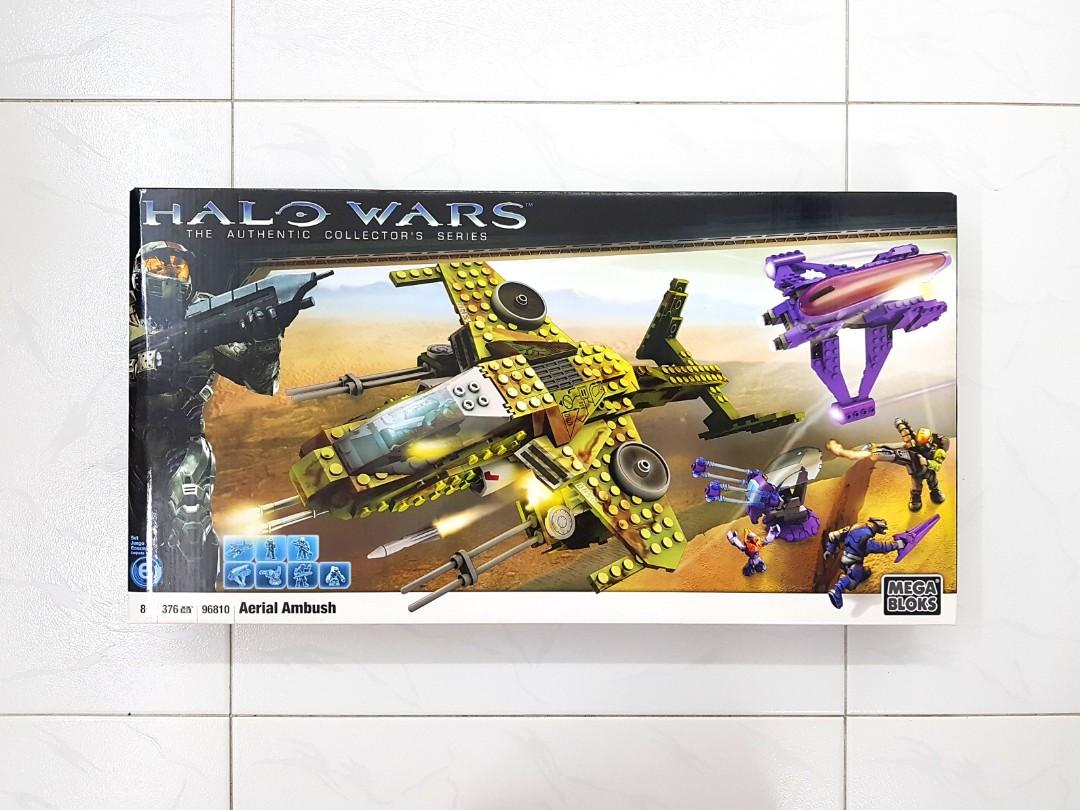 Mega Bloks Halo #96810 Aerial Ambush, 376 parts *Mint in sealed