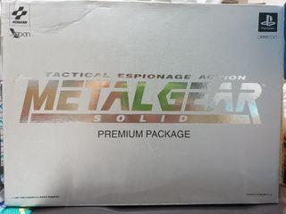 Metal Gear Solid Premium Package Playstation 1 PS1 game Japan