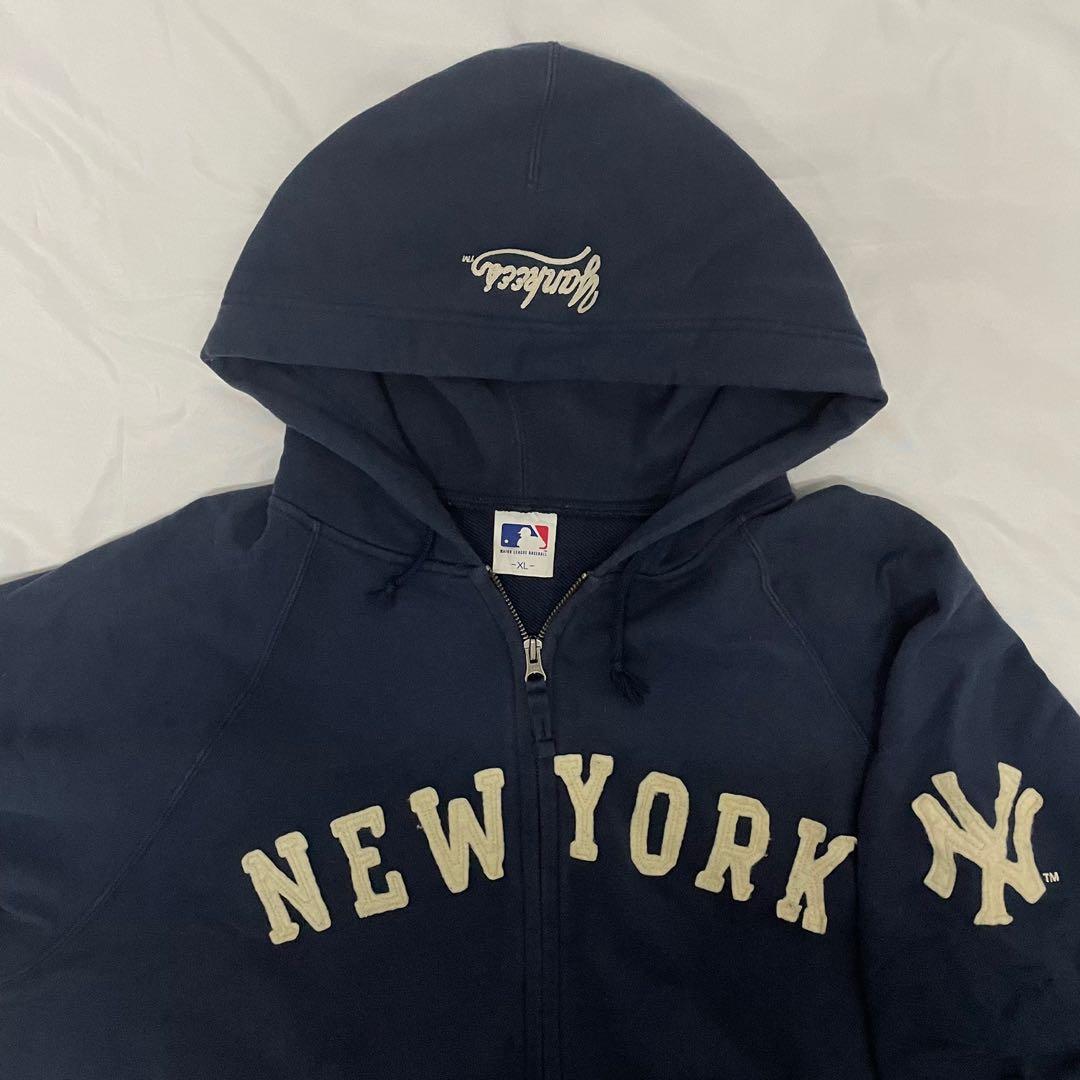 New York Yankees Jacket, Men's Fashion, Tops & Sets, Hoodies on Carousell